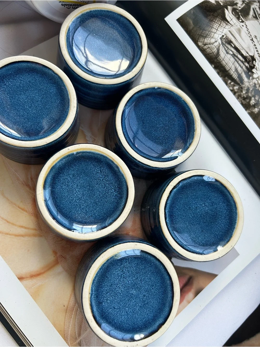 Ceramic 8 oz Ramekins Set of 6, Porcelain Souffle and Creme Brulee Ramekins, Ove